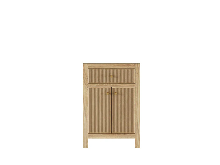 Sonoma Teak Wood 24 in. W x 22 in. D Single Sink Bathroom Vanity - photo 6