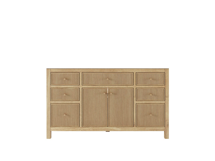 Sonoma Teak Wood 60 in. W x 22 in. D Single Sink Bathroom Vanity - photo 6