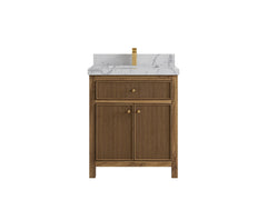 Sonoma Teak Wood 30 in. W x 22 in. D Single Sink Bathroom Vanity - photo 23