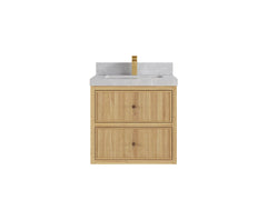 Sonoma Floating Teak 24 in. W x 22 in. D Single Sink Bathroom Vanity - photo 13