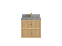 Sonoma Floating Teak 24 in. W x 22 in. D Single Sink Bathroom Vanity - photo 14