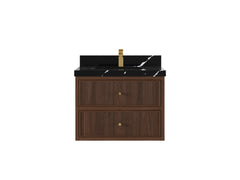 Sonoma Floating Teak 30 in. W x 22 in. D Single Sink Bathroom Vanity - photo 6