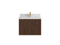 Sonoma Floating Teak 30 in. W x 22 in. D Single Sink Bathroom Vanity - photo 21