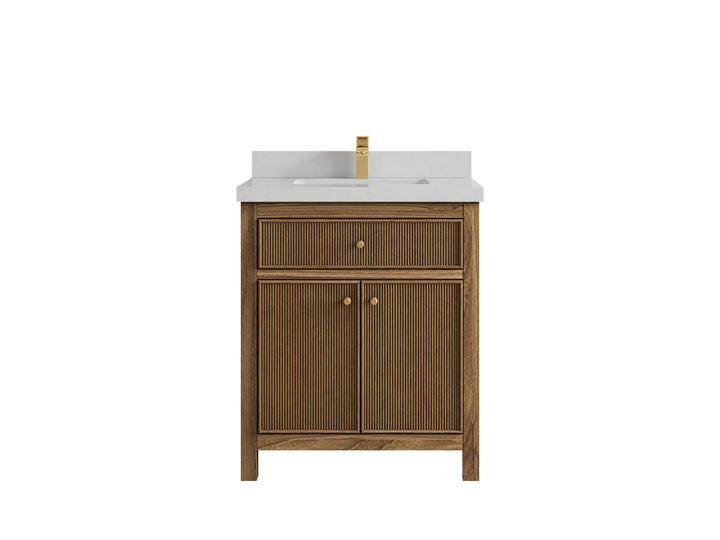 Sonoma Teak Wood 30 in. W x 22 in. D Single Sink Bathroom Vanity - photo 14