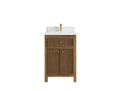 Sonoma Teak Wood 24 in. W x 22 in. D Single Sink Bathroom Vanity - photo 15