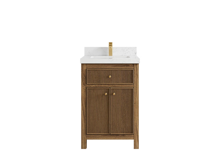 Sonoma Teak Wood 24 in. W x 22 in. D Single Sink Bathroom Vanity - photo 18