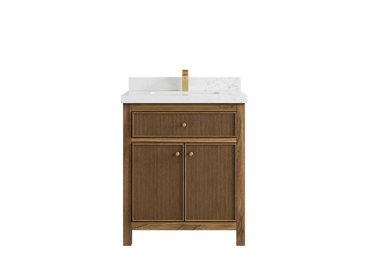 Sonoma Teak Wood 30 in. W x 22 in. D Single Sink Bathroom Vanity - photo 18