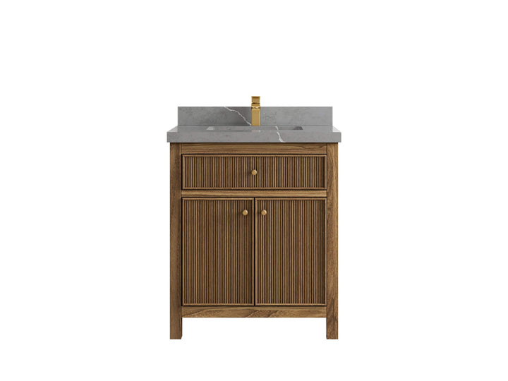 Sonoma Teak Wood 30 in. W x 22 in. D Single Sink Bathroom Vanity - photo 20
