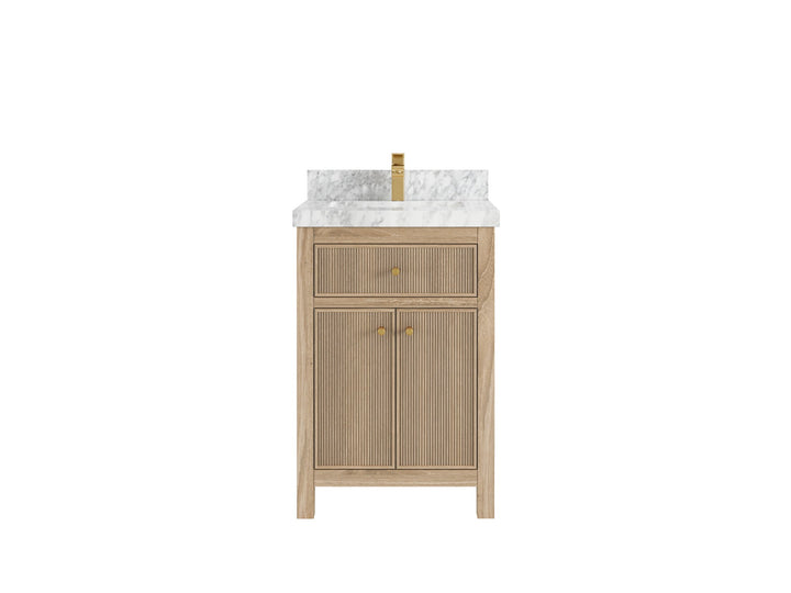 Sonoma Teak Wood 24 in. W x 22 in. D Single Sink Bathroom Vanity - photo 13