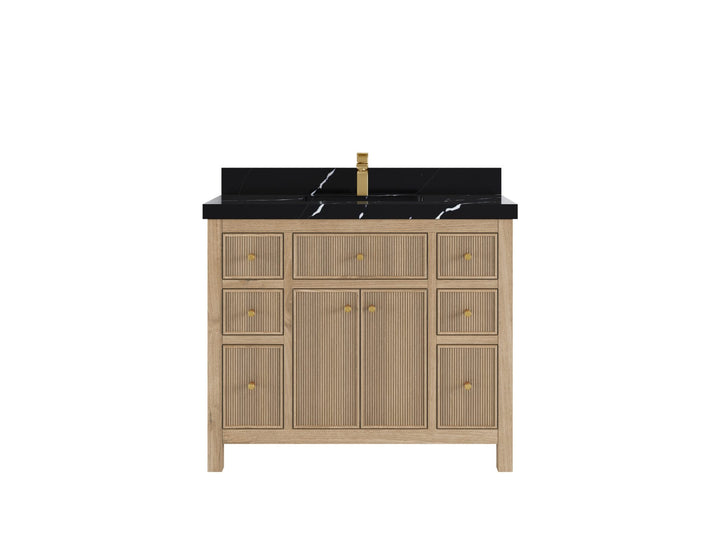 Sonoma Teak Wood 42 in. W x 22 in. D Single Sink Bathroom Vanity - photo 7