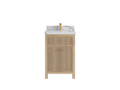 Sonoma Teak Wood 24 in. W x 22 in. D Single Sink Bathroom Vanity - photo 8