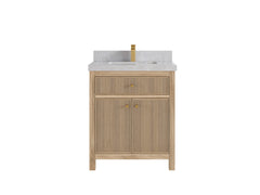 Sonoma Teak Wood 30 in. W x 22 in. D Single Sink Bathroom Vanity - photo 19