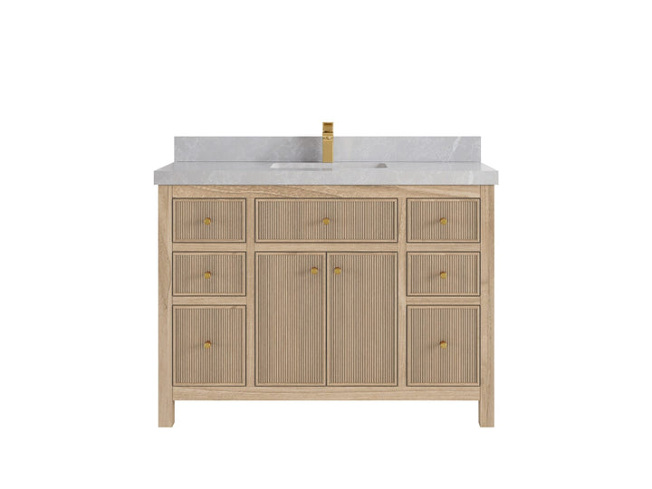 Sonoma Teak Wood 48 in. W x 22 in. D Single Sink Bathroom Vanity - photo 18