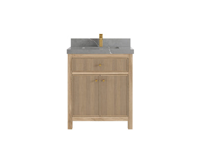 Sonoma Teak Wood 30 in. W x 22 in. D Single Sink Bathroom Vanity