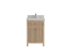 Sonoma Teak Wood 24 in. W x 22 in. D Single Sink Bathroom Vanity - photo 24