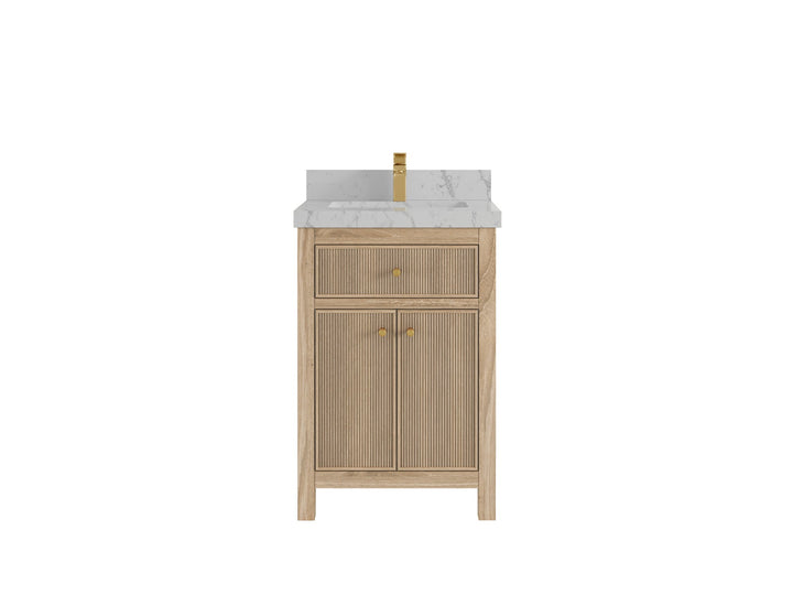 Sonoma Teak Wood 24 in. W x 22 in. D Single Sink Bathroom Vanity - photo 24