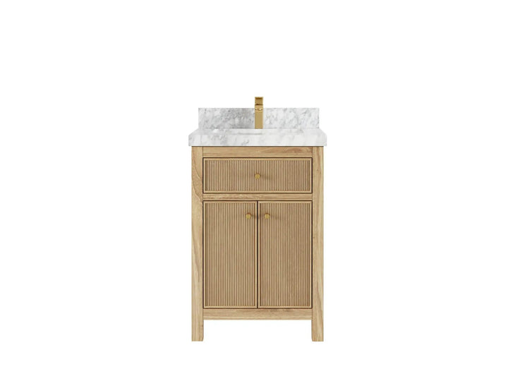 Sonoma Teak Wood 24 in. W x 22 in. D Single Sink Bathroom Vanity - photo 13