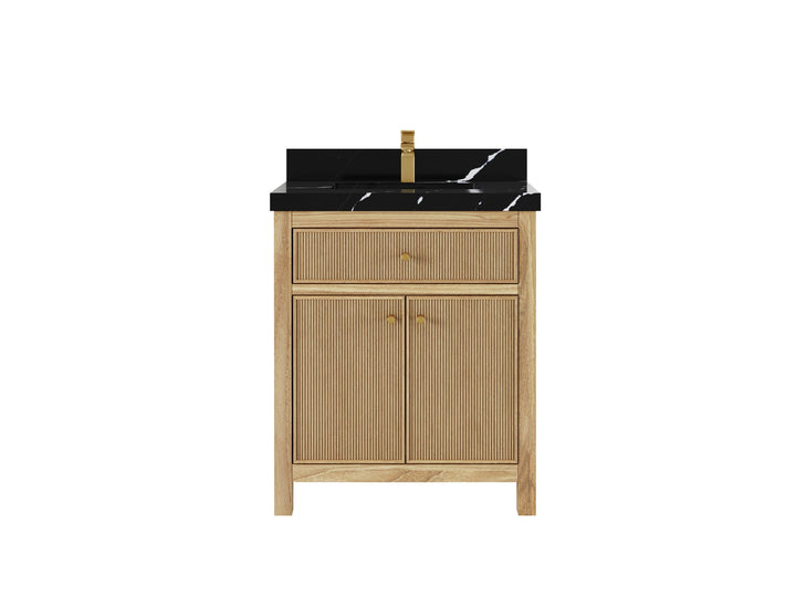 Sonoma Teak Wood 30 in. W x 22 in. D Single Sink Bathroom Vanity - photo 7
