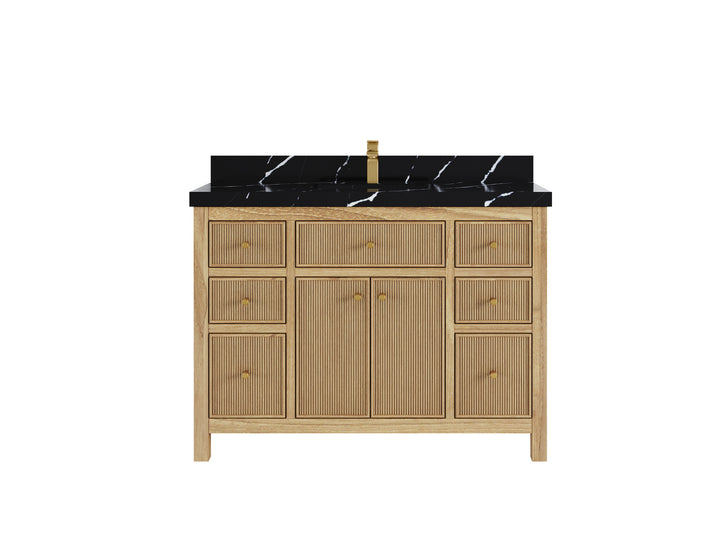 Sonoma Teak Wood 48 in. W x 22 in. D Single Sink Bathroom Vanity - photo 7