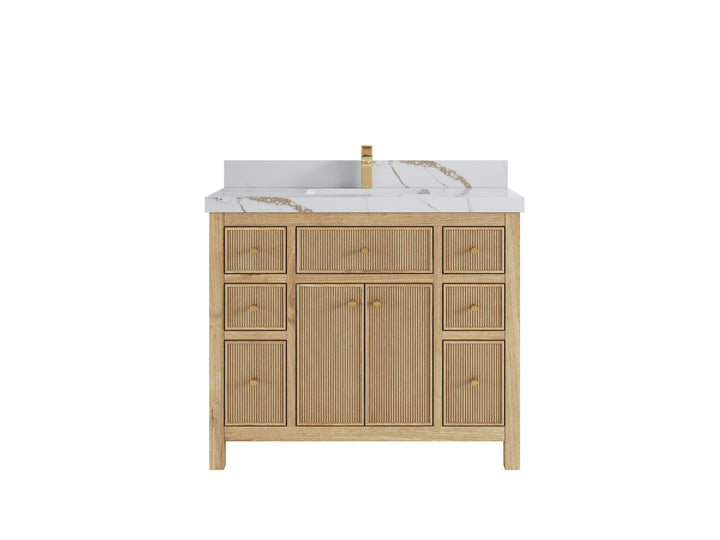 Sonoma Teak Wood 42 in. W x 22 in. D Single Sink Bathroom Vanity - photo 8