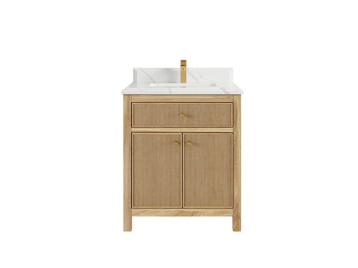 Sonoma Teak Wood 30 in. W x 22 in. D Single Sink Bathroom Vanity - photo 15