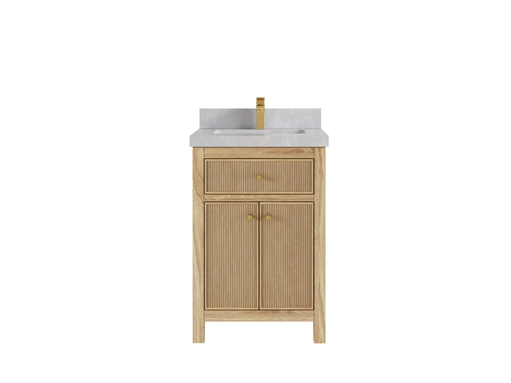 Sonoma Teak Wood 24 in. W x 22 in. D Single Sink Bathroom Vanity - photo 18