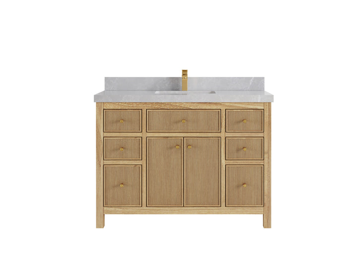 Sonoma Teak Wood 48 in. W x 22 in. D Single Sink Bathroom Vanity - photo 21