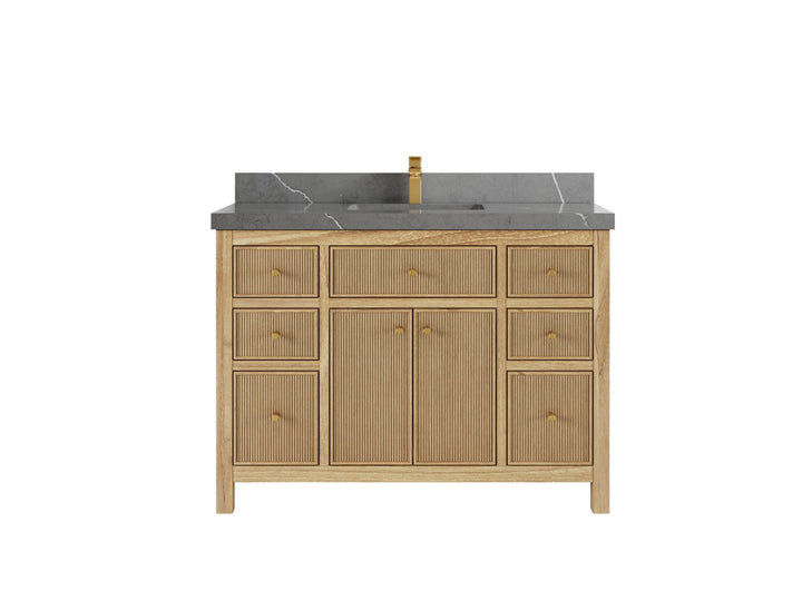 Sonoma Teak Wood 48 in. W x 22 in. D Single Sink Bathroom Vanity - photo 19