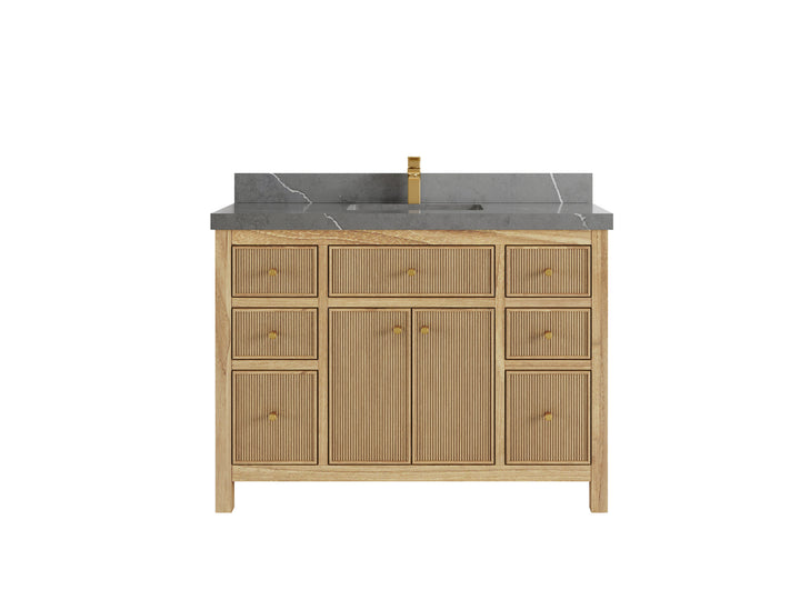 Sonoma Teak Wood 48 in. W x 22 in. D Single Sink Bathroom Vanity - photo 22