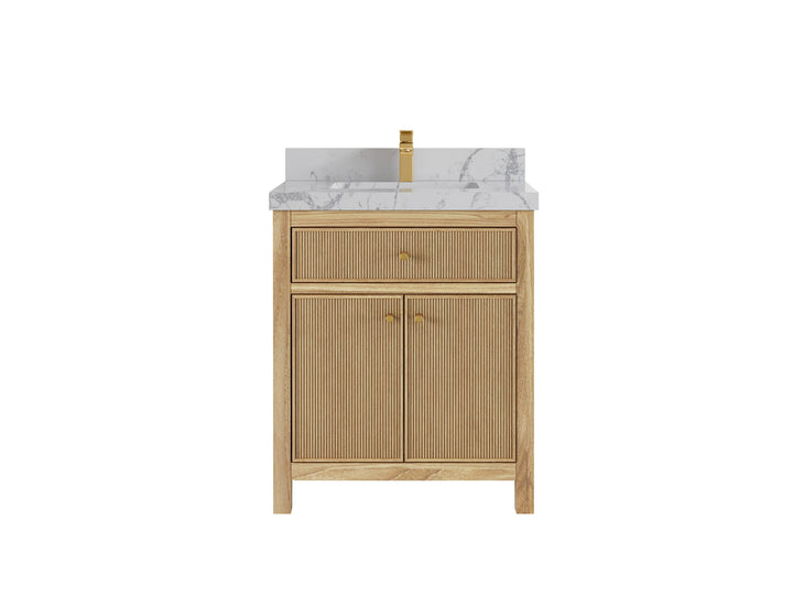Sonoma Teak Wood 30 in. W x 22 in. D Single Sink Bathroom Vanity - photo 24
