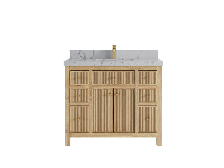 Sonoma Teak Wood 42 in. W x 22 in. D Single Sink Bathroom Vanity - photo 23
