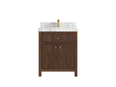 Sonoma Teak Wood 30 in. W x 22 in. D Single Sink Bathroom Vanity