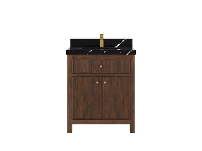 Sonoma Teak Wood 30 in. W x 22 in. D Single Sink Bathroom Vanity