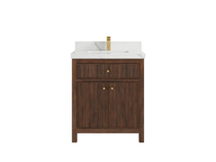 Sonoma Teak Wood 30 in. W x 22 in. D Single Sink Bathroom Vanity - photo 9