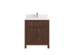 Sonoma Teak Wood 30 in. W x 22 in. D Single Sink Bathroom Vanity - photo 17