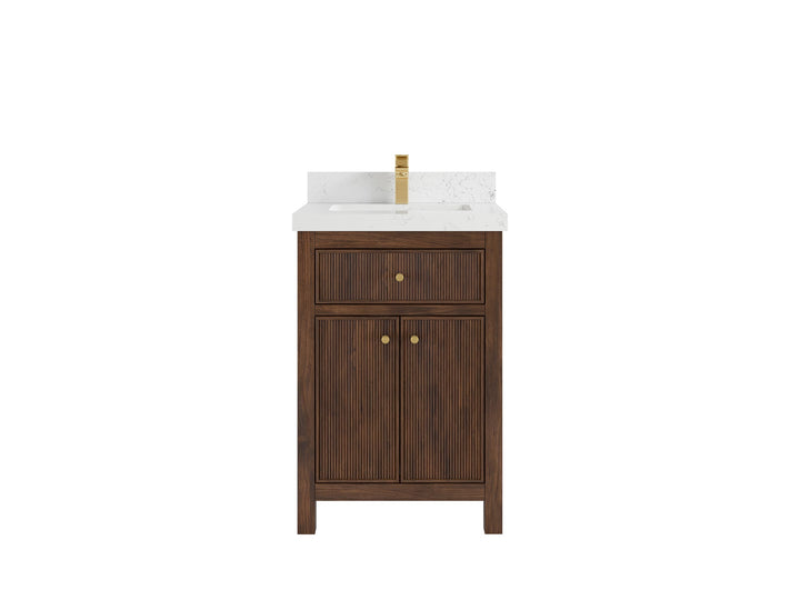 Sonoma Teak Wood 24 in. W x 22 in. D Single Sink Bathroom Vanity - photo 18