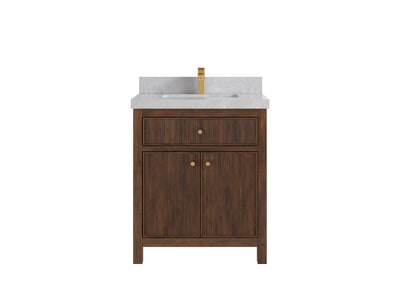 Sonoma Teak Wood 30 in. W x 22 in. D Single Sink Bathroom Vanity