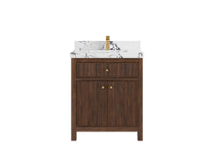 Sonoma Teak Wood 30 in. W x 22 in. D Single Sink Bathroom Vanity - photo 23