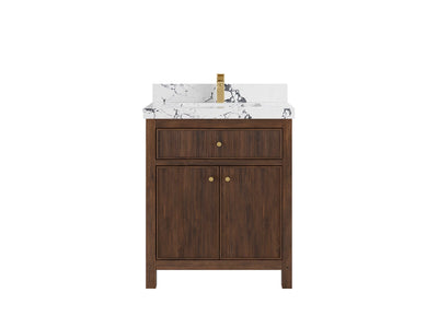 Sonoma Teak Wood 30 in. W x 22 in. D Single Sink Bathroom Vanity