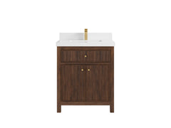 Sonoma Teak Wood 30 in. W x 22 in. D Single Sink Bathroom Vanity - photo 25