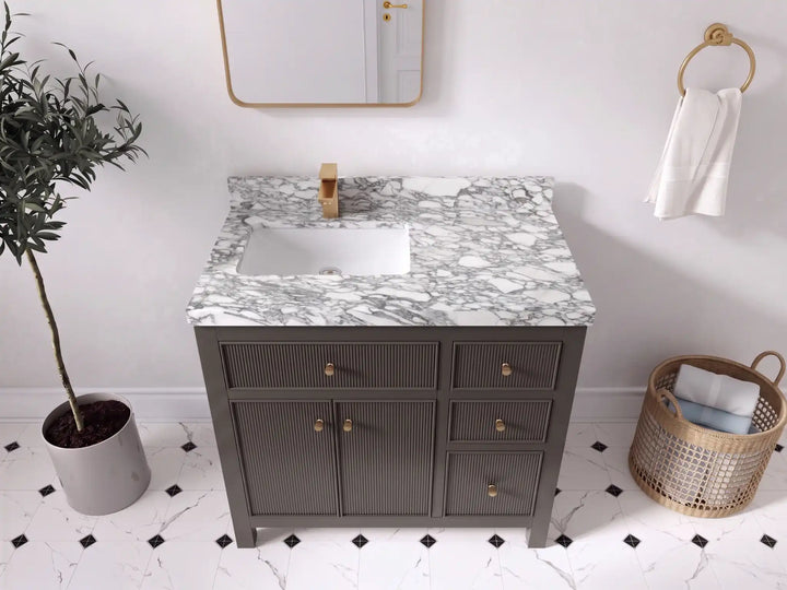 Sonoma 36 in. W x 22 in. D Left Offset Sink Bathroom Vanity - photo 26