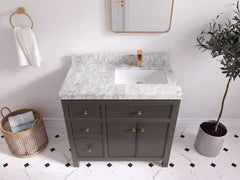Sonoma 36 in. W x 22 in. D Right Offset Sink Bathroom Vanity - photo 14