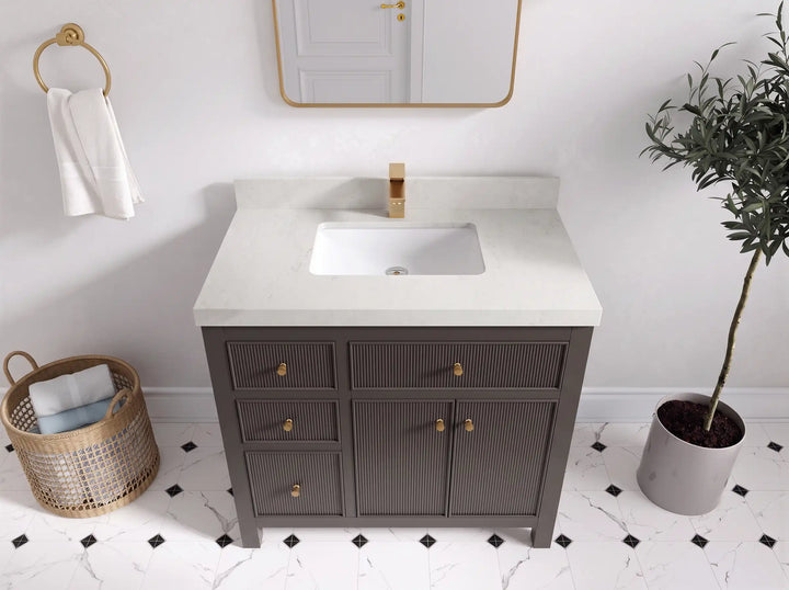 Sonoma 36 in. W x 22 in. D with Center Sink Bathroom Vanity - photo 14