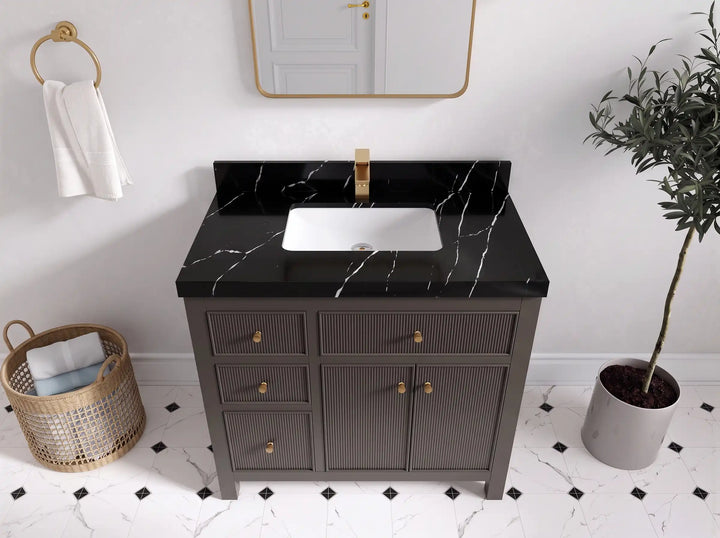 Sonoma 36 in. W x 22 in. D with Center Sink Bathroom Vanity - photo 7