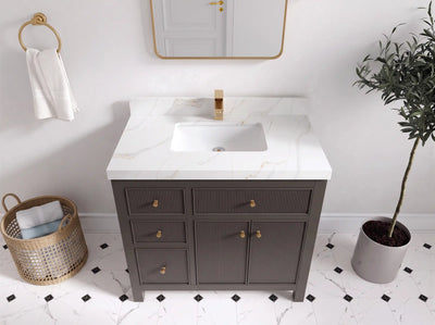 Sonoma 36 in. W x 22 in. D with Center Sink Bathroom Vanity