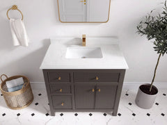 Sonoma 36 in. W x 22 in. D with Center Sink Bathroom Vanity - photo 36