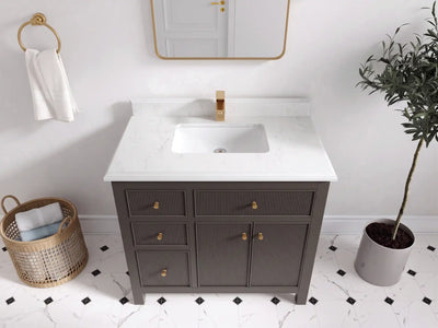 Sonoma 36 in. W x 22 in. D with Center Sink Bathroom Vanity