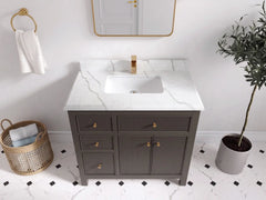 Sonoma 36 in. W x 22 in. D with Center Sink Bathroom Vanity - photo 14