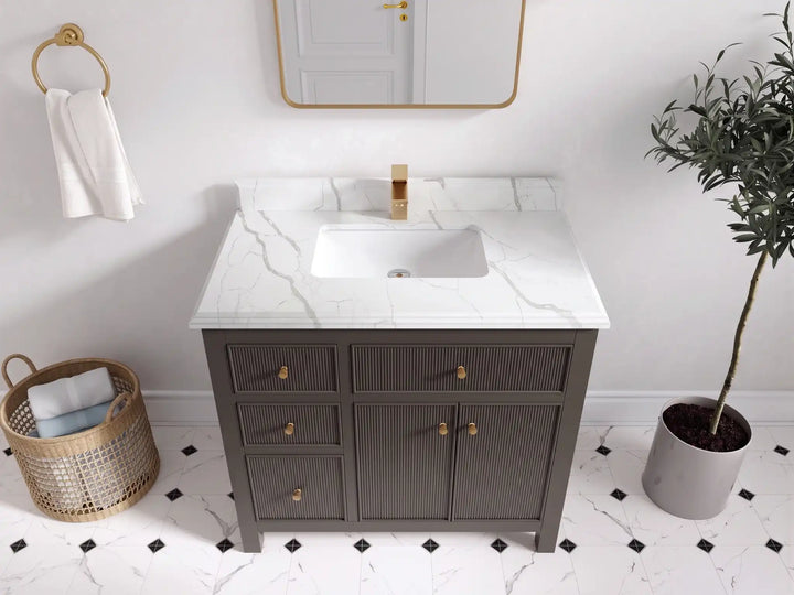 Sonoma 36 in. W x 22 in. D with Center Sink Bathroom Vanity - photo 15