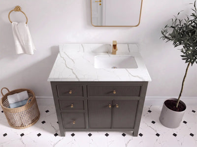 Sonoma 36 in. W x 22 in. D Right Offset Sink Bathroom Vanity